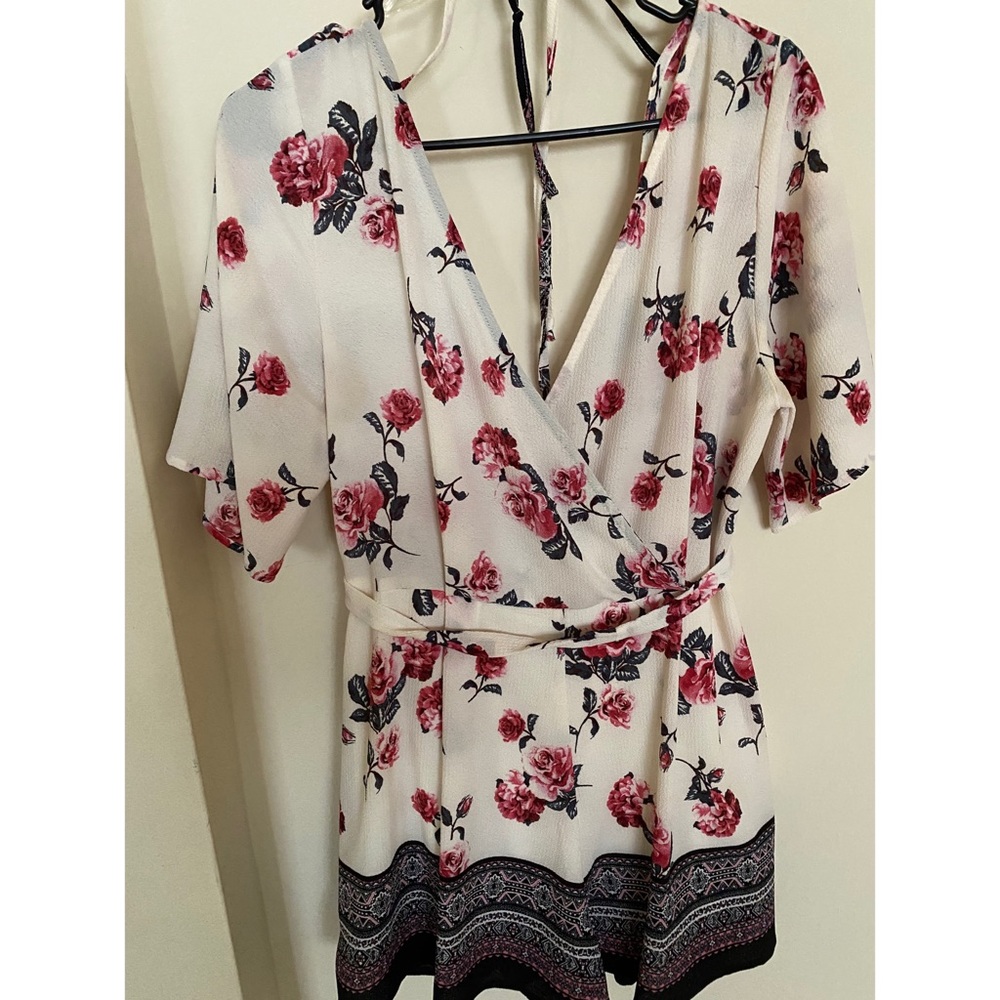 Woman’s romper dress
